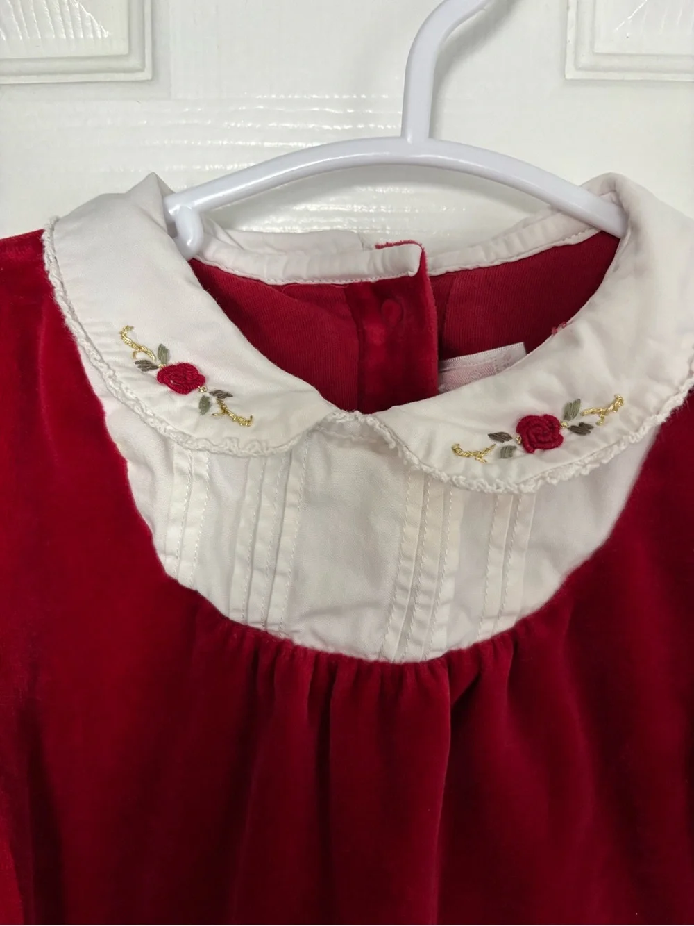 3-6 months Janie and Jack velour holiday once piece